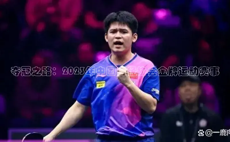夺冠之路：2023年中国田径协会金牌运动赛事
